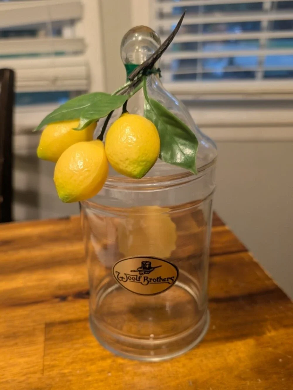 Vintage Apothecary Jar Lemon Drops